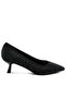 Women Breathable Flyknit Rhinestone Pumps in Black - 2