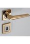 Sofuoğlu Space-Luxury Steel Square Rose-Plated Albi̇fi̇ri̇n-Saten (Room) Door Handle (Tse)