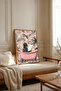 One Piece Wooden Framed Living Room Hall Kitchen Painting Tk2416