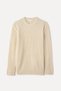 Men's Off-White Crew Neck Knit Sweater - 5