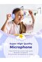 BTH12 Kids Bluetooth Headphones, LED Lights, Volume Limit 74/85/94dB, 85h Playtime, BT5.2, M - 7
