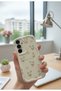 Samsung Galaxy S24 Fe Compatible Case Floral Tulip Pattern Soft Silicone Cover - 4