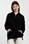 Hooded Zippered Knitwear Cardigan (A92409-S) - 2