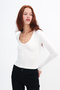V-Neck Basic Blouse B0425