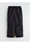 Two Mt Shop Quality Lcw Kids Black Elastic Waist Boys Ski Pants - 4
