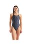 Women's Pebbles Swimsuit Xcriss Cross Multi Black-Black - 5