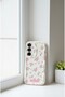 Samsung Galaxy A56 Compatible Case Floral Rose Pattern Soft Silicone Cover - 3