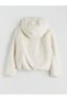 Lcw Kids Hooded Girls' Faux Fur Coat - 4