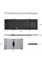 BK08 Foldable Bluetooth Keyboard with Touchpad (Tri-Folding, Connect Up to 3 Devices) - 5
