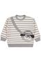 2-5 Years Old Sweatshirt with Dog Bag - Gray 3-4 Years Old - 3