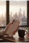 Samsung Galaxy A55 Compatible Case Soft Silicone Cover with Floral Ribbon Pattern - 3