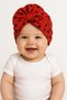 Newborn Baby Girl / Girl Child Polka Dot Bow Double Layer Bonnet Is Suitable for Use between 0-12 Months - 2