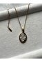 Moonstone Detailed Handmade 316L Steel Necklace Handmade - 3