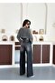 Women's Baggy Jean Stretchy High-Waisted Palazzo Jeans - 6