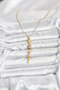 316L Steel Chain Gold Color Polar Star Energy Model Women's Y Necklace - 2