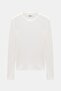 Women's Crew Neck Fingerhole Long Sleeve Bodysuit/Blouse - Pack of 3 - 4