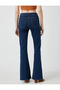 Çnr Non-Fading Stretch Fabric Flared Denim Trousers Comfort Stretch Fabric Jeans New Hsn - 3