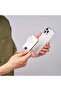 Phone Wallet with Expanding Grip and Adapter Ring for MagSafe - White Clear - 2