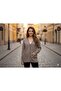 V-Neck Buttoned Pocketed Long Knit Sweater Cardigan - 2