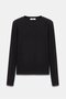 Black-Ecru-Brown-Beige Women's Crew Neck Finger-Loop Long Sleeve Bodysuit/Blouse - Pack of 4 - 2