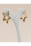 Astryn Star Hoop Xuping Steel Earrings - 5