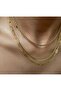 3-Piece Gold Necklace Set |   Unisex Layered Chain Necklace - 2