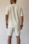 Ecru Bottom Top Shorts T-Shirt Set - 4