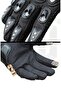 Motorcycle Blue 3 Seasons Protected Anti-Slip Elastic Fabric Cycling Motor Gloves - 3