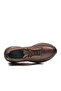Brown Genuine Leather Airbagsole Sole Men's Sneaker 152-22053 m - 4
