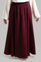 Ara Pleated Tenselsoft Skirt - Burgundy - 2