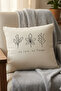 American Fabric Pillowcase 43×43 cm – Natural Design Without Zipper