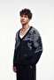 V-Neck Soft Textured Oversized Cardigan - 4