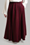 Ara Pleated Tenselsoft Skirt - Burgundy - 3