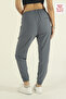 Women's Smoked Relaxed Fit Parachute Fabric Quick Dry Elasticated Leg Hem Sweatpants - 3