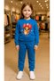 Children's Team Sweatshirt Fancy Pen Printed Girls Boys Crew Neck3 4-5-6-7-8-9-10-11-12Years