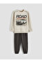 Printed Boys' Sweatshirt and Sweatpants