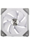 مجموعة مراوح UNI FAN SL140 ذات العلبة المزدوجة - ARGB PWM 140 مم (قطعتان) مع وحدة تحكم - أبيض - 3