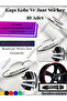Premium for Seat Leon, Accessory Auto Door Handle/Rim Sticker 10 Pieces 13*1.5 cm
