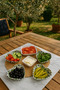 Olive Pattern Heart-Shaped Snack Bowl-Jam Bowl-Sauce Bowl - Breakfast Bowl - Presentation and Serving Bowls 3 Pieces - 2