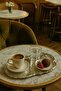 Luxury 2-Piece Silver Color Engraved Artnova Model Tea, Coffee, Cake and Dowery Gift Presentation Tray - 2