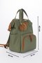 Mother Baby Care Backpack with Strap Attachment and Mommy Bag Shoulder Bag Set of 2 with Keychain Gift - 4