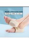 Me-Teng 1 Pair Heel and Heel Cushion - Soft Gel Cushions for Odorless Foot Care (L 40-46] - 2