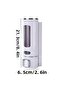 Wall Mounted Manual Soap Dispenser Liquid Sink Soap Dispenser Hand Soap White Color 3Pcs White Color - 2