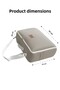 Bagged Babynest Baby Bag Portable Bedside Crib for Mother Newborn Baby Nest Brown Bagged Nest - 6