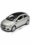 Gray 1:34 Scale Die Cast Doors Open Licensed Opel Corsa Opc Toy Metal Model Car - 3