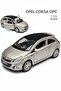 Gray 1:34 Scale Die Cast Doors Open Licensed Opel Corsa Opc Toy Metal Model Car