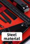 12 Piece Professional Manicure Pedicure Set – Stainless Steel |   Black Travel Portable - 6