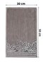 Çınar Jacquard 6-Piece Velvet Cotton Hand and Face Towel Set 30X50 cm - 00434- Mixed Color - 6