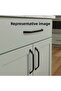 Metal Handle Drawer Cabinet Handle Furniture Kitchen Cupboard Door Handles Handle 320 mm Black - 2