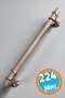 Furniture Cabinet Drawer Cover Kitchen Cupboard Handles Knob Handle Bronze Metal Handle 224 Mm-22.4 cm